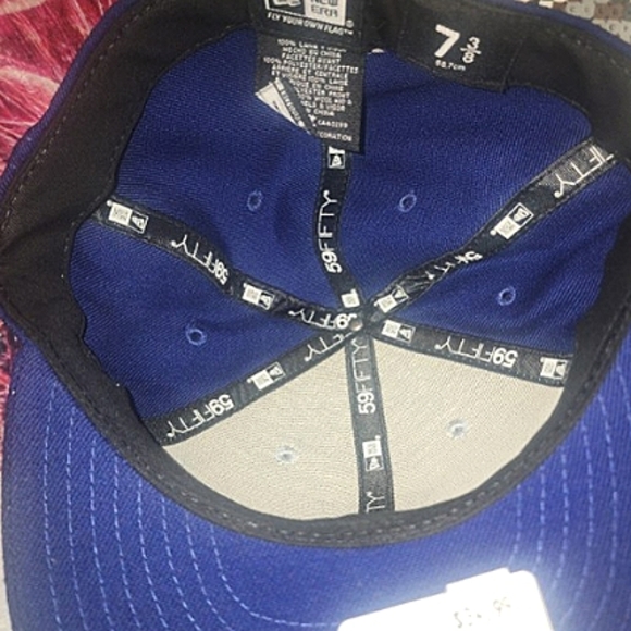 🎇🎇🇫🇷 Viva la France Francaise World Cup New Era cap, 59Fifty, 7 3/8", B/Grey - Picture 6 of 6